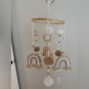 Baby Nursery Rainbow Mobile